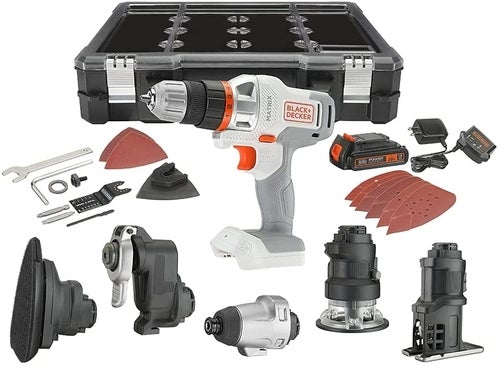 Black and Decker MATRIX 20V MAX 6 Tool Combo Kit with Storage Case