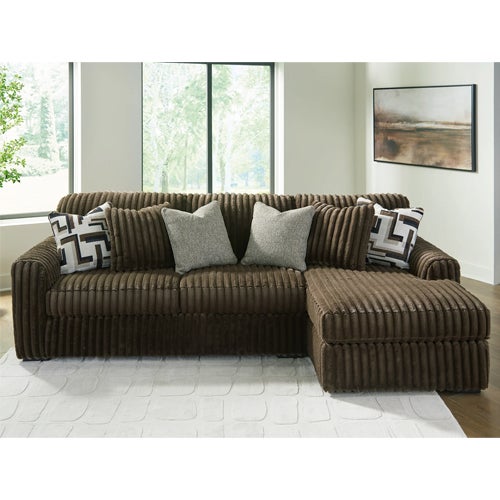 Signature Design by Ashley Midnight-Madness 2-Piece Sectional Sofa