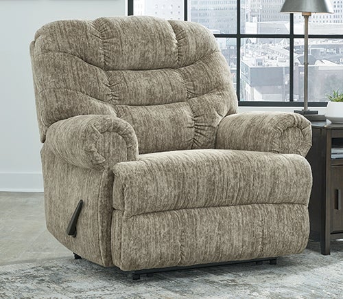 Signature Design by Ashley Movie Man Recliner Taupe