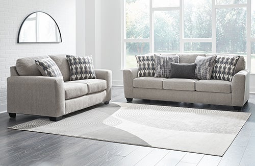 Avenal Park Sofa - Flannel Avenal Park Sofa - Flannel