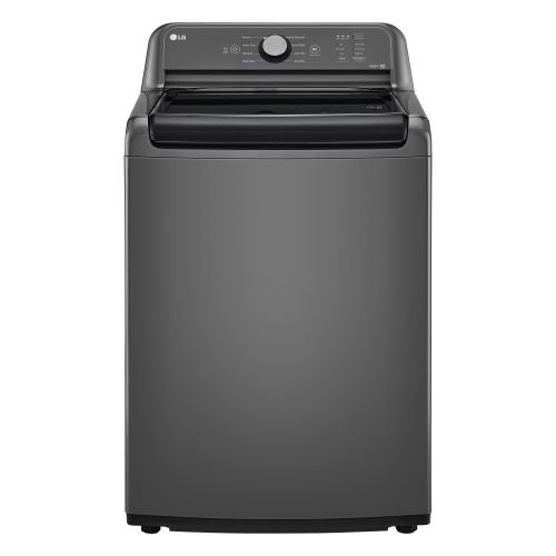 LG 4.1 Cu. Ft. Capacity Top Load Washer with Agitator in Monochrome Gray